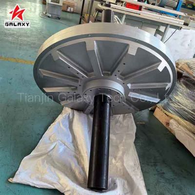 Custom Long-Shaft 30 kW Coreless Generator | Outer Rotor Design for Low Wind Speed Start-Up